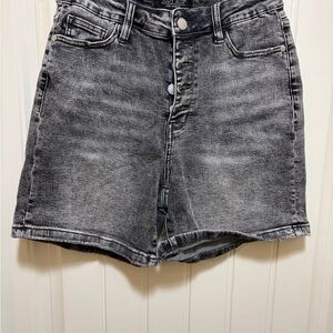 Judy Blue Charcoal Denim Shorts